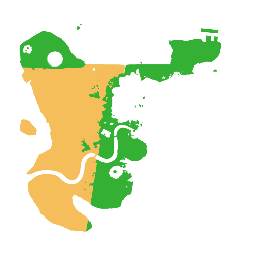 Biome Rust Map: Procedural Map, Size: 3000, Seed: 795752566