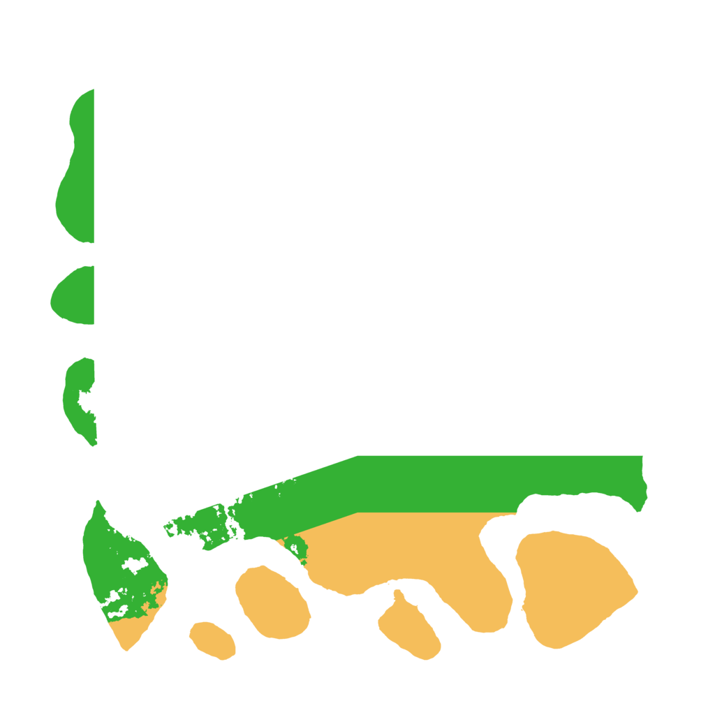 Biome Rust Map: Barren, Size: 4000, Seed: 1843467243