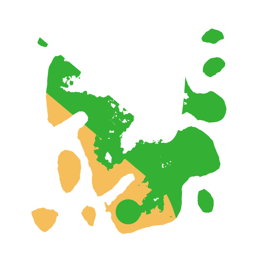 Biome Rust Map: Barren, Size: 2700, Seed: 2008900
