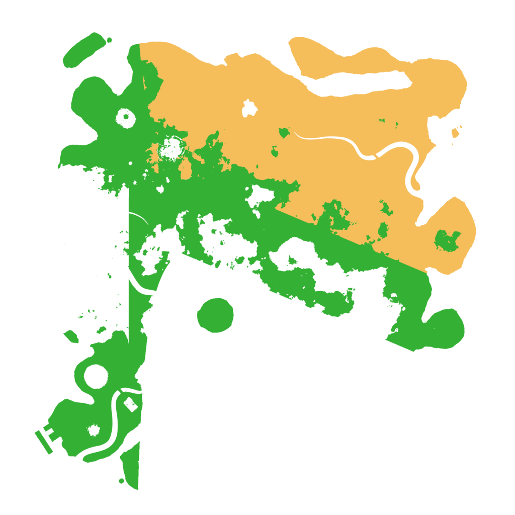 Biome Rust Map: Procedural Map, Size: 4000, Seed: 243475349