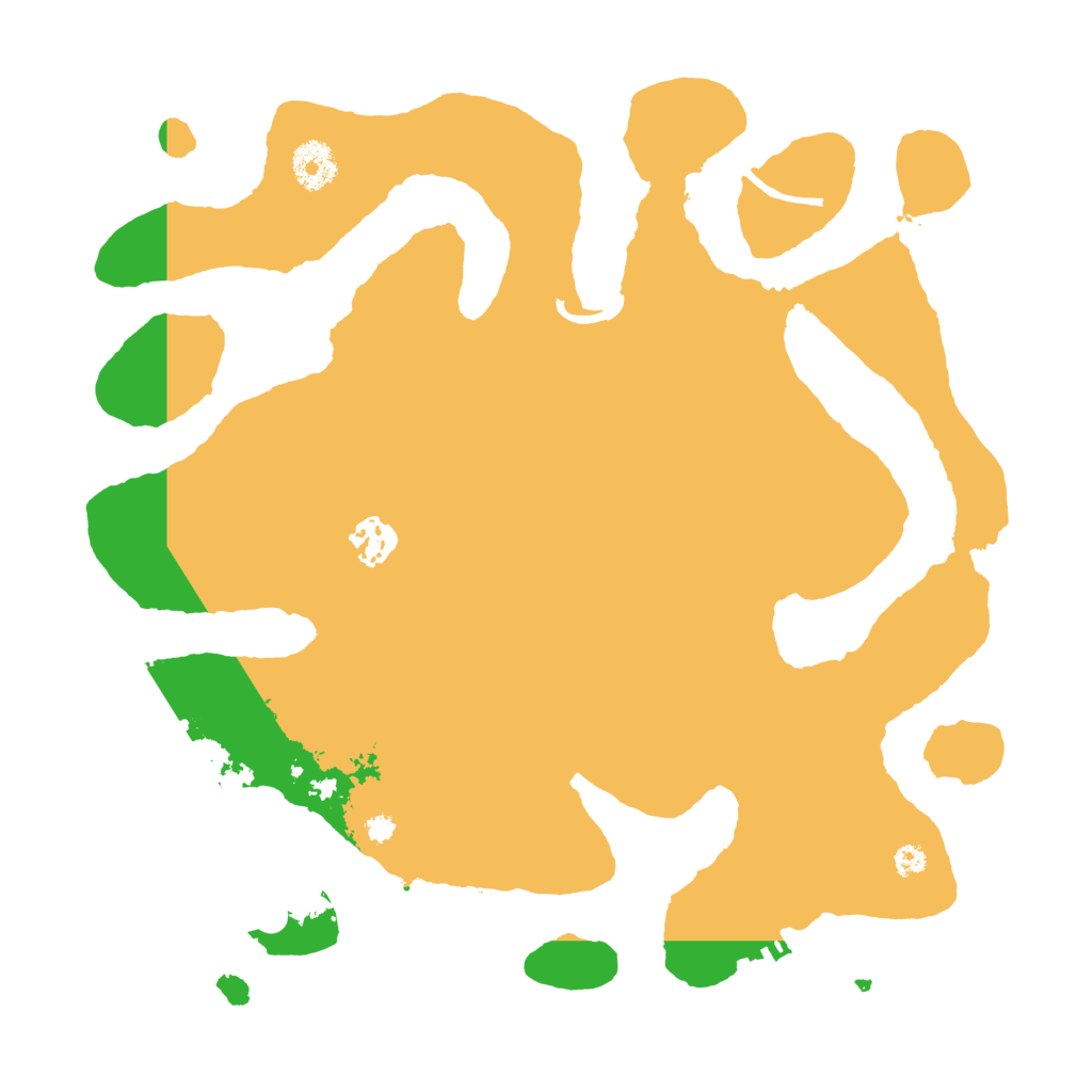 Biome Rust Map: Procedural Map, Size: 3500, Seed: 1344