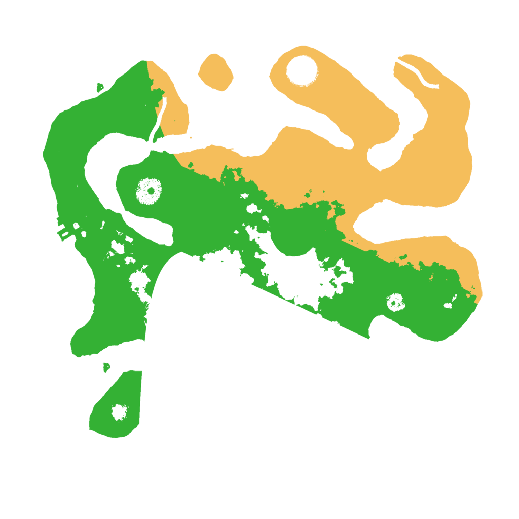 Biome Rust Map: Procedural Map, Size: 3000, Seed: 864453941