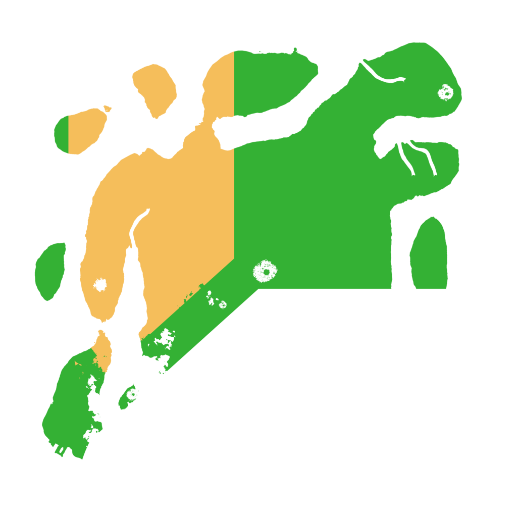 Biome Rust Map: Procedural Map, Size: 3500, Seed: 120960918