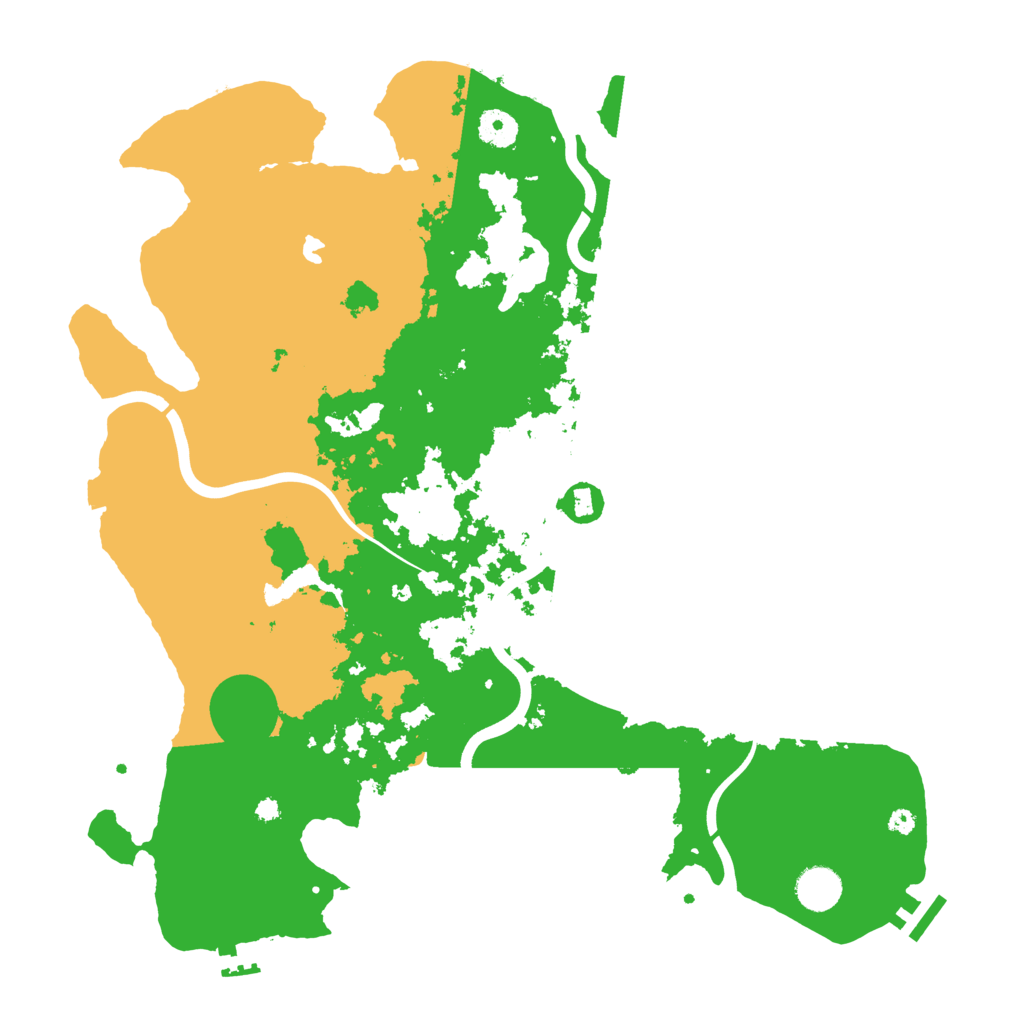 Biome Rust Map: Procedural Map, Size: 4000, Seed: 1768738801