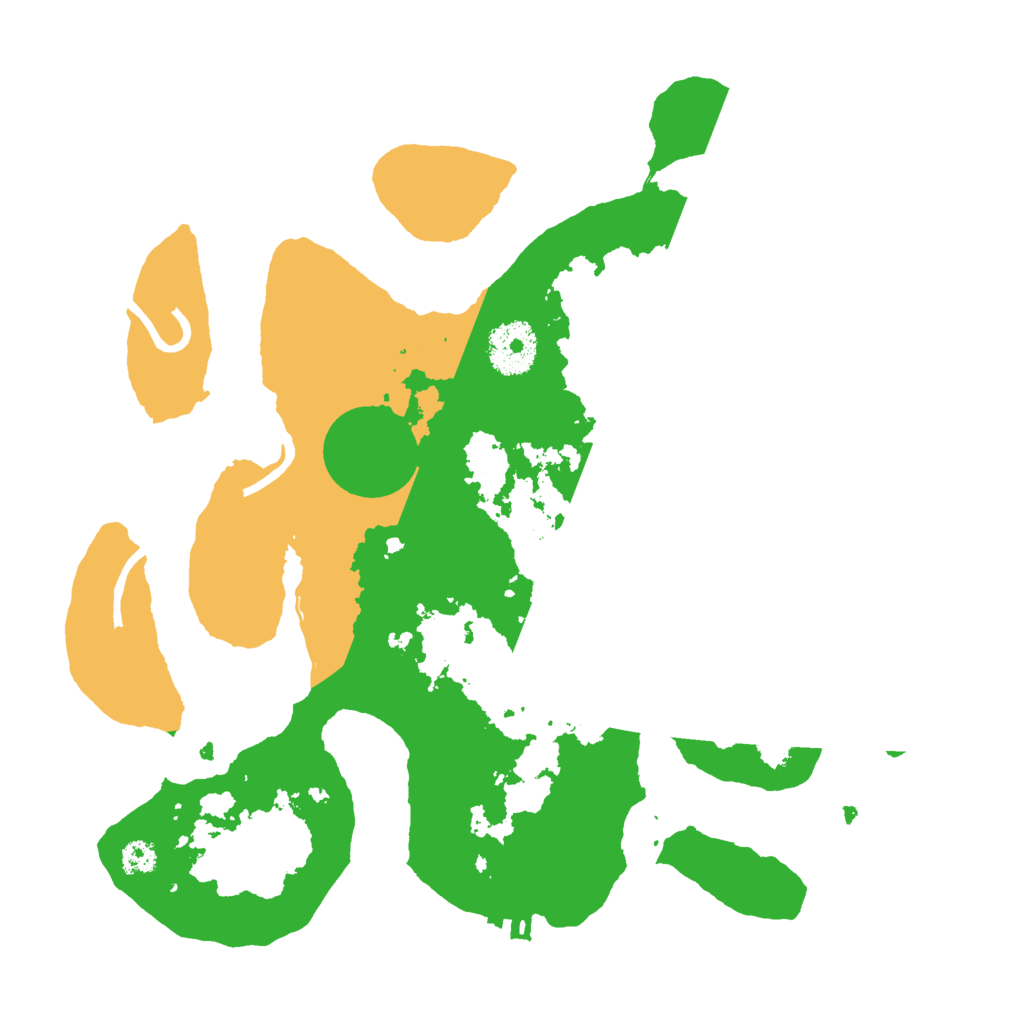 Biome Rust Map: Procedural Map, Size: 3000, Seed: 117819