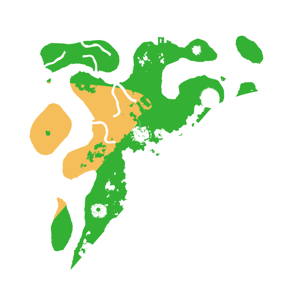 Biome Rust Map: Procedural Map, Size: 3000, Seed: 937865