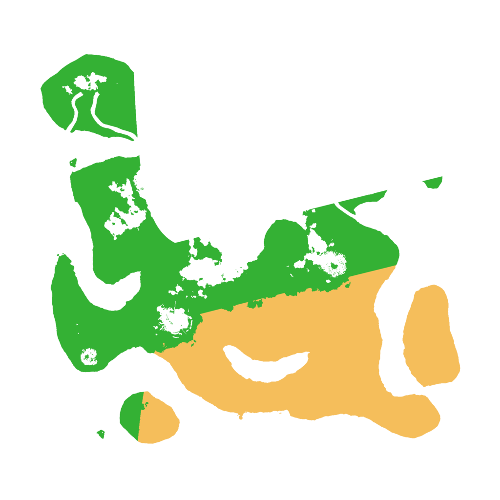 Biome Rust Map: Procedural Map, Size: 3000, Seed: 286053