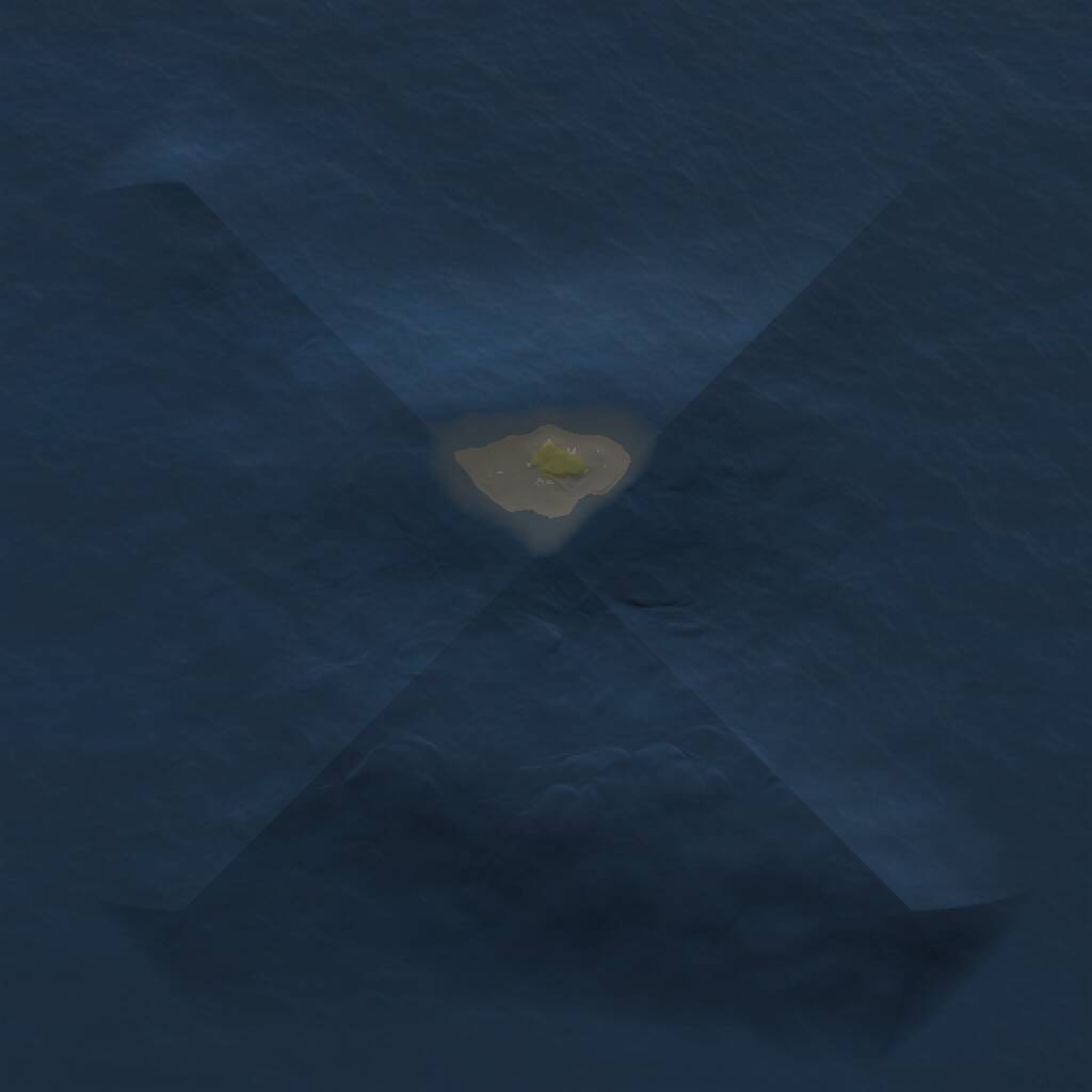 Rust Map: Procedural Map, Size: 1000, Seed: 105289083, 1 Monuments