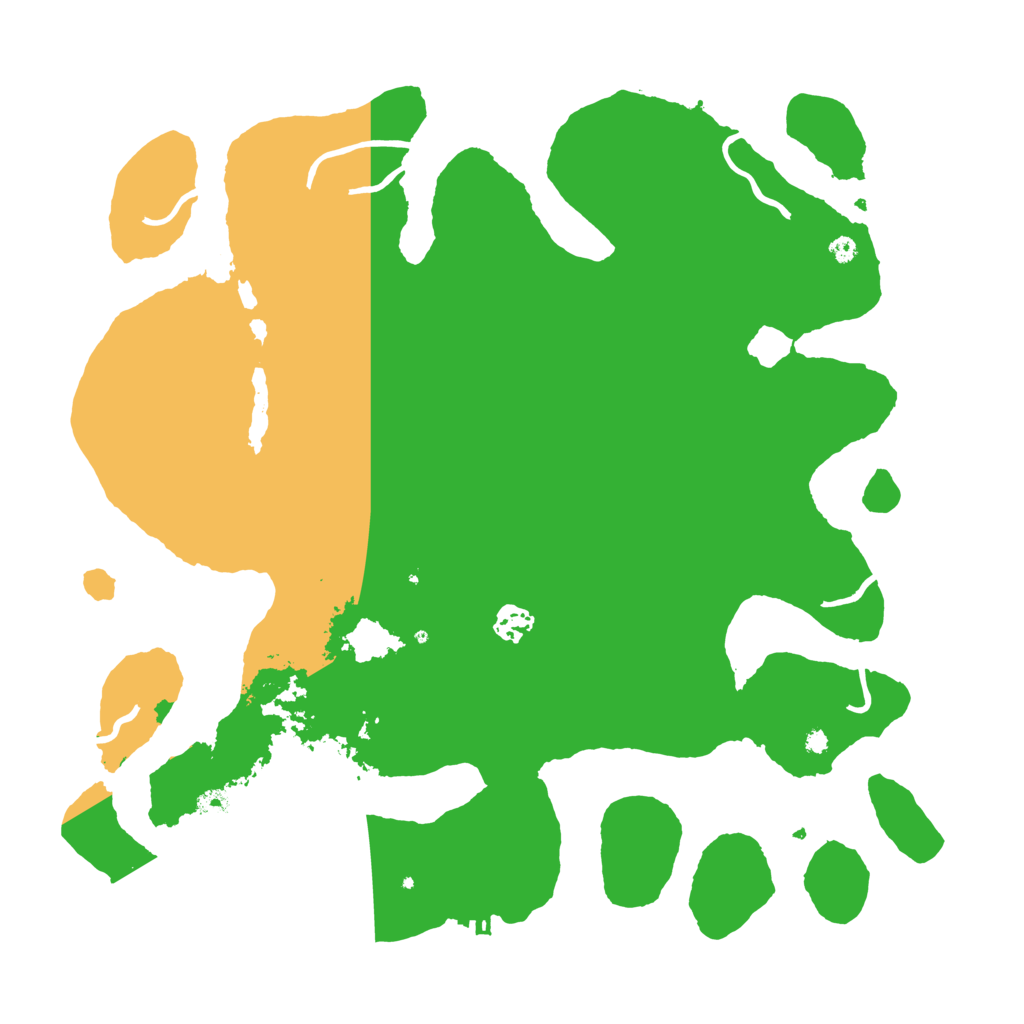 Biome Rust Map: Procedural Map, Size: 4000, Seed: 21775