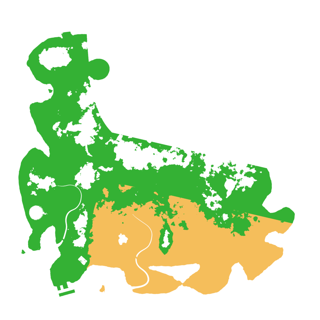 Biome Rust Map: Procedural Map, Size: 4000, Seed: 757644