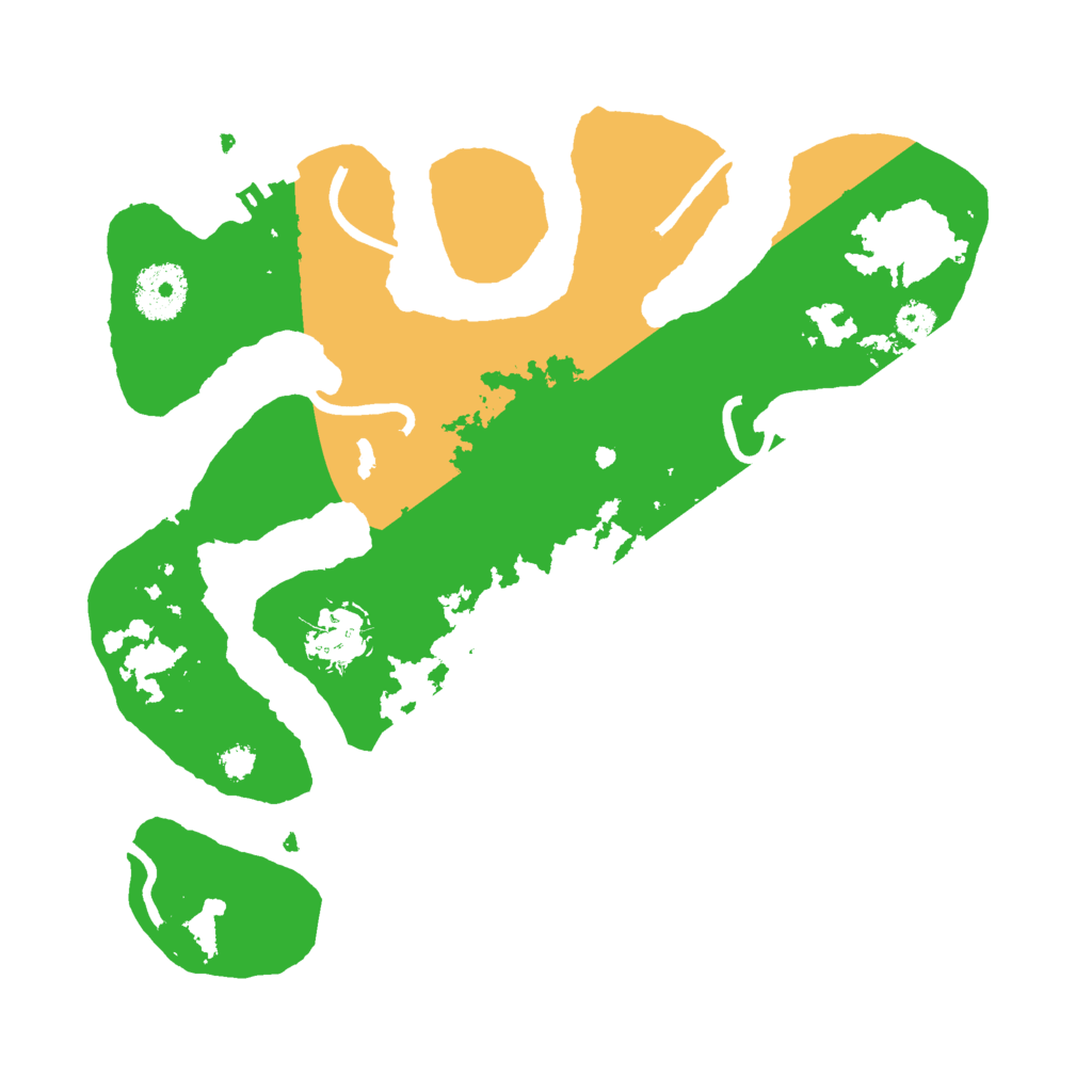 Biome Rust Map: Procedural Map, Size: 3000, Seed: 494184