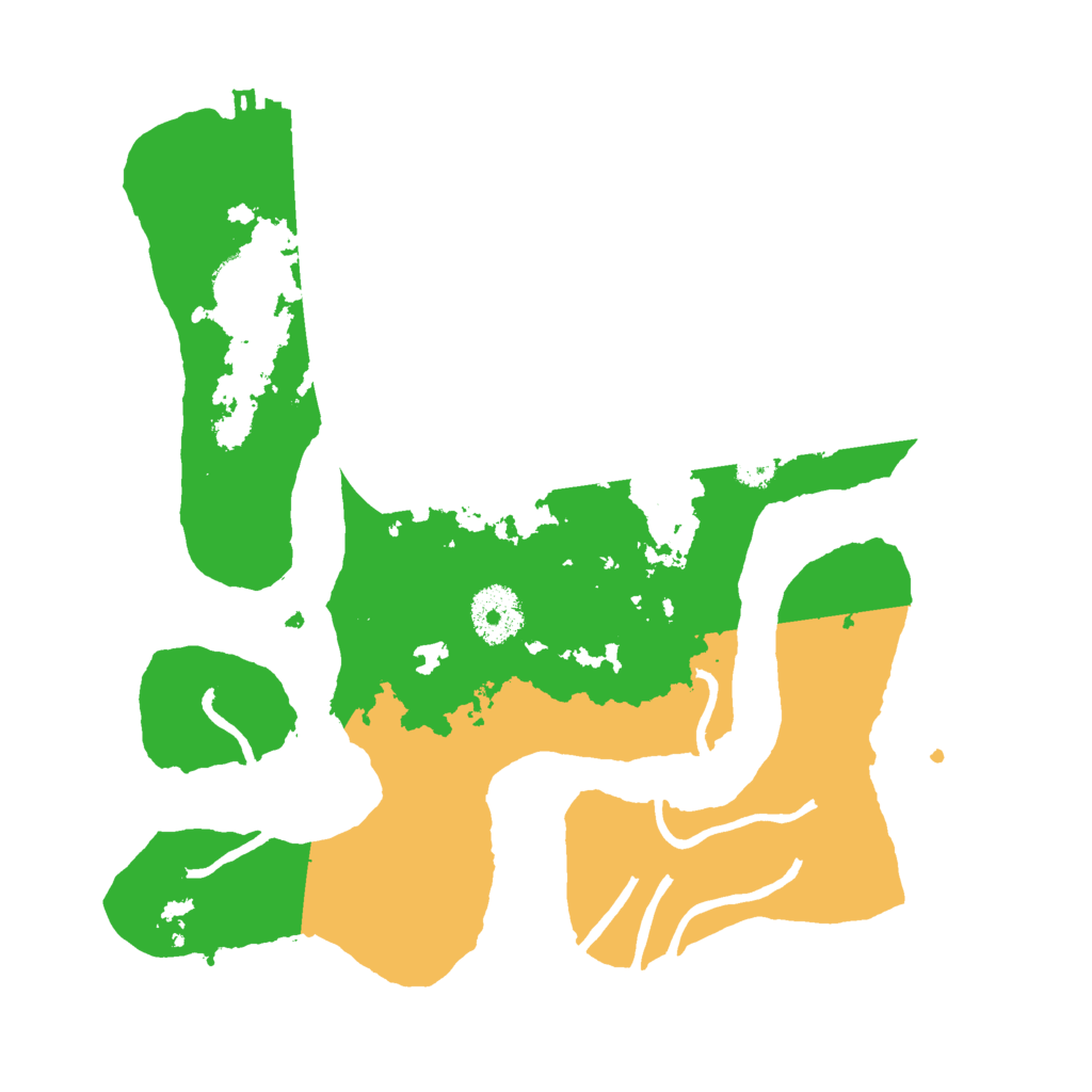 Biome Rust Map: Procedural Map, Size: 3000, Seed: 256302