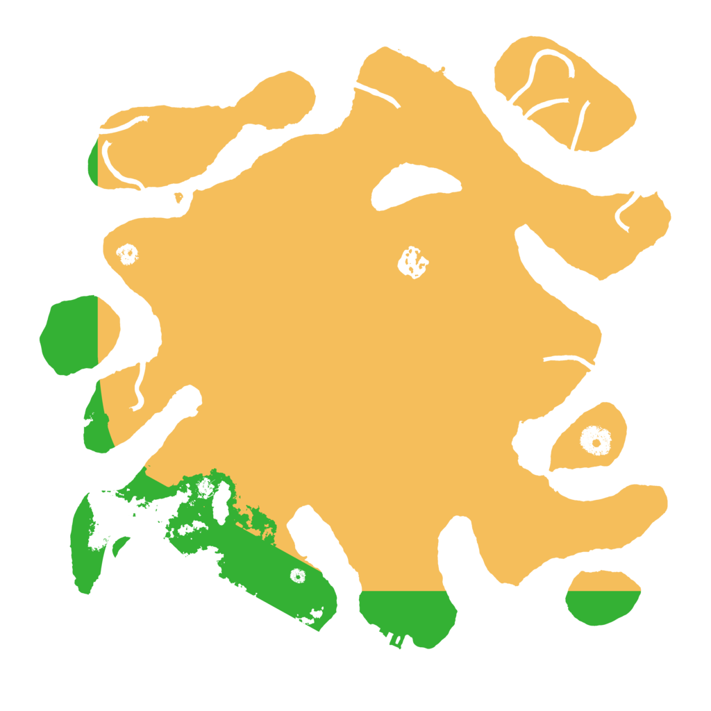 Biome Rust Map: Procedural Map, Size: 3550, Seed: 1584328607