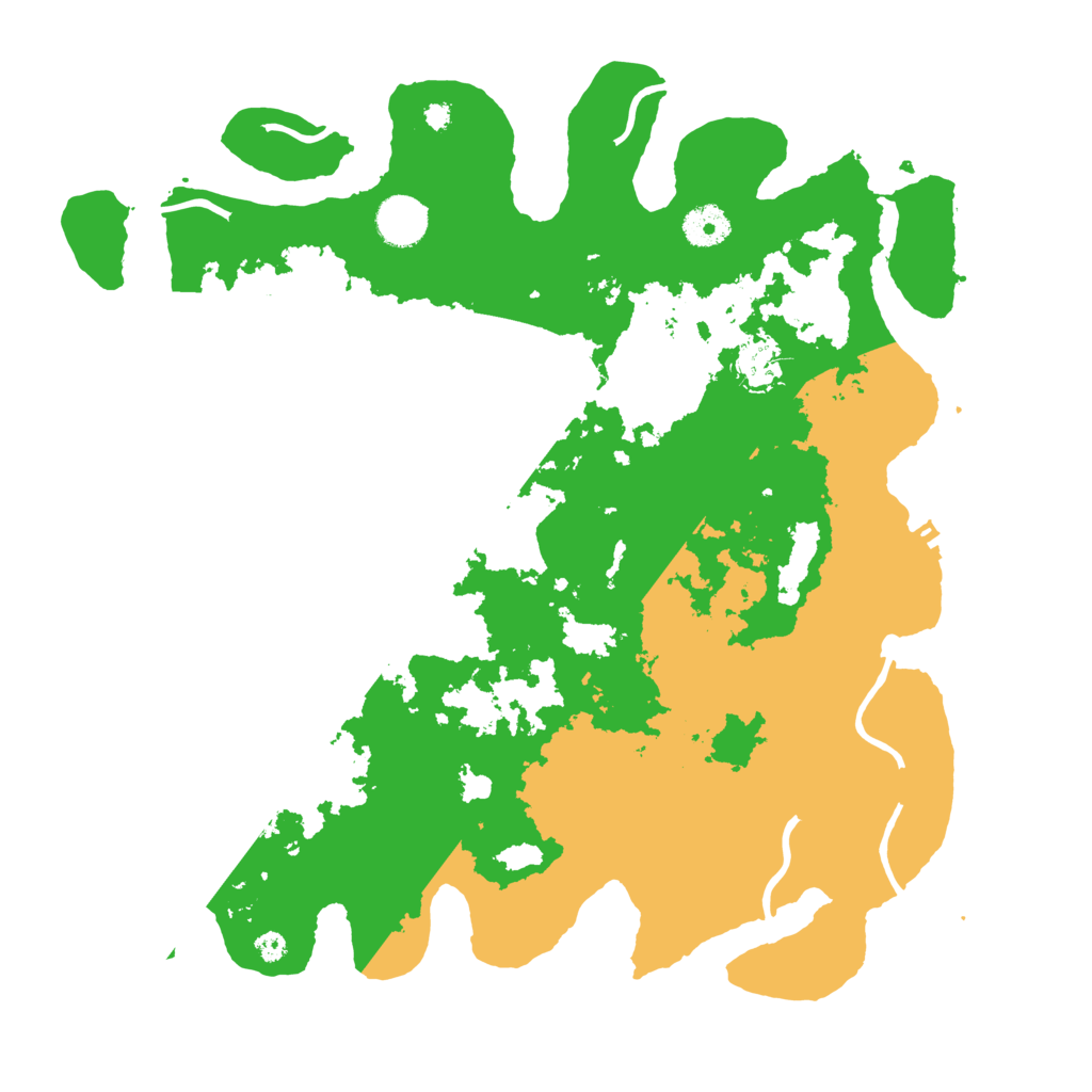 Biome Rust Map: Procedural Map, Size: 3750, Seed: 23897433