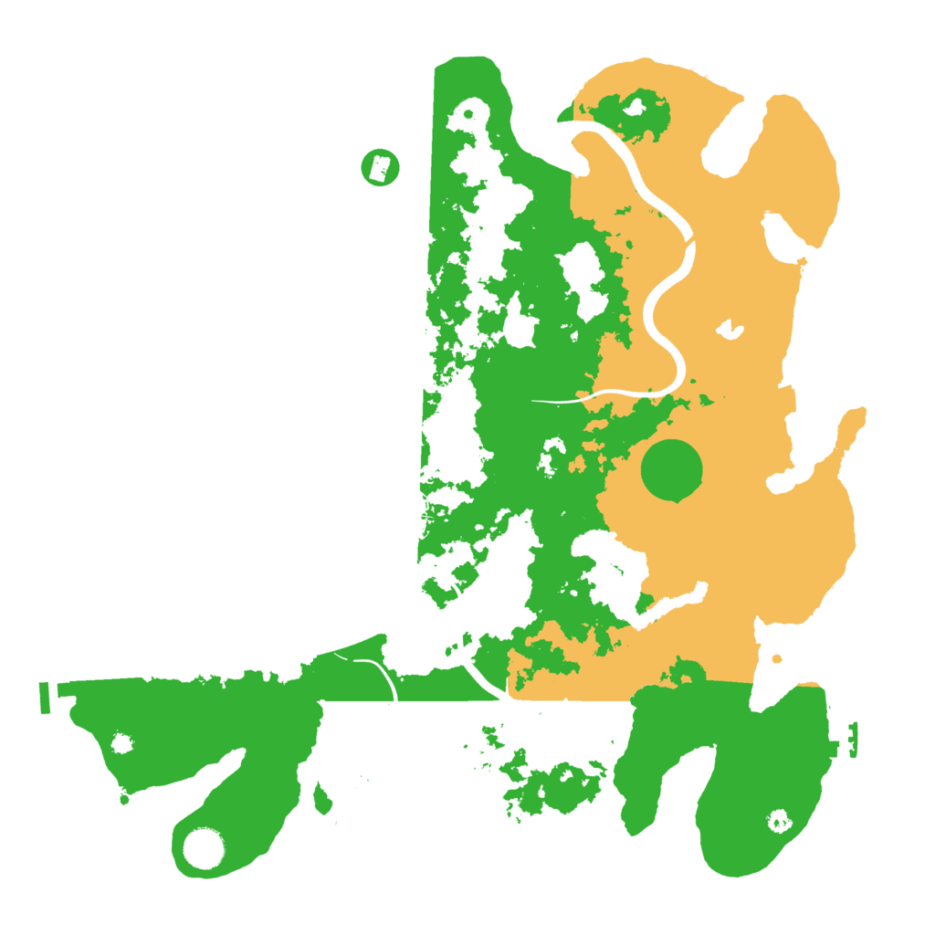 Biome Rust Map: Procedural Map, Size: 4000, Seed: 1320079344