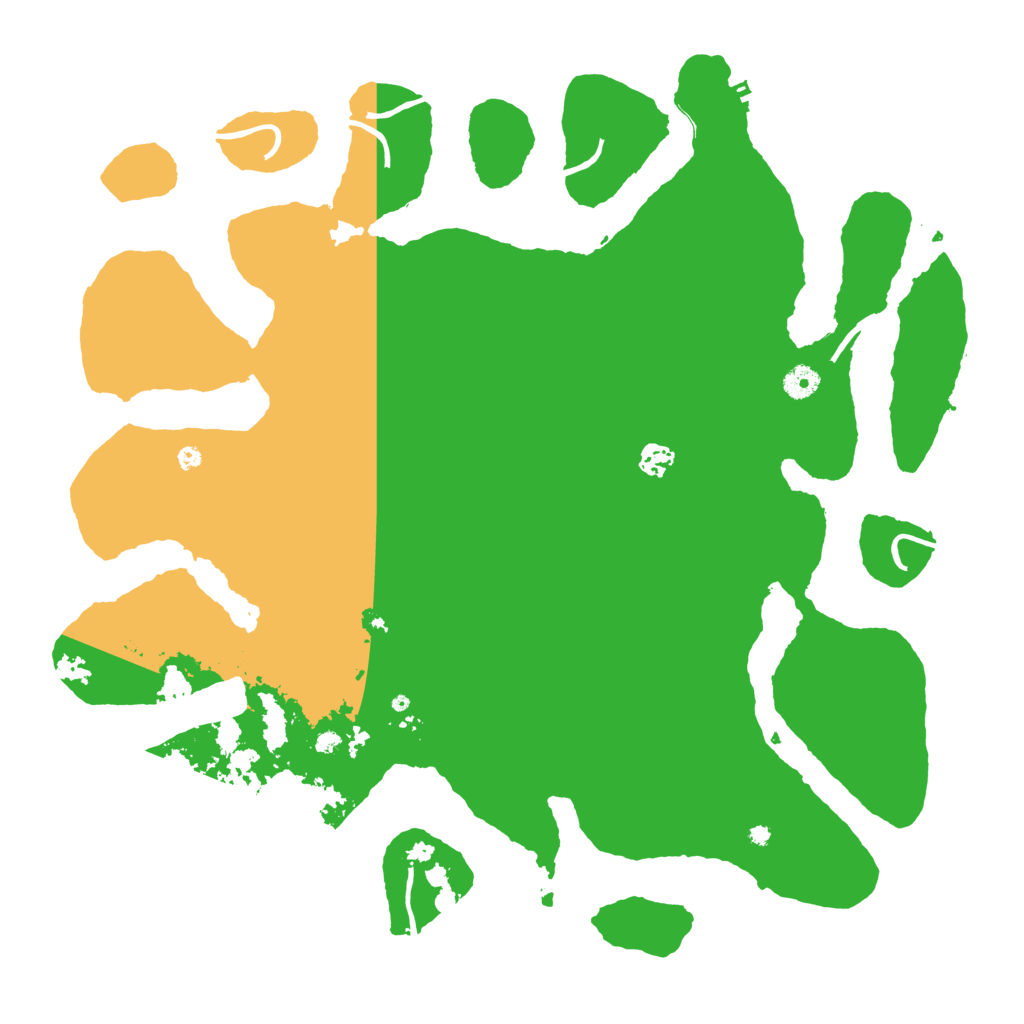Biome Rust Map: Procedural Map, Size: 4500, Seed: 1206468815