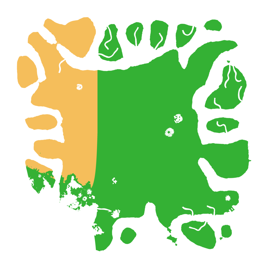 Biome Rust Map: Procedural Map, Size: 4500, Seed: 230413343