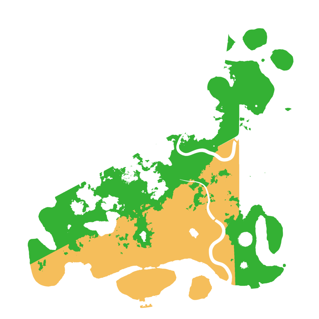 Biome Rust Map: Procedural Map, Size: 4000, Seed: 617833