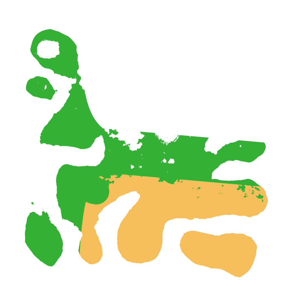 Biome Rust Map: Barren, Size: 3000, Seed: 133604951