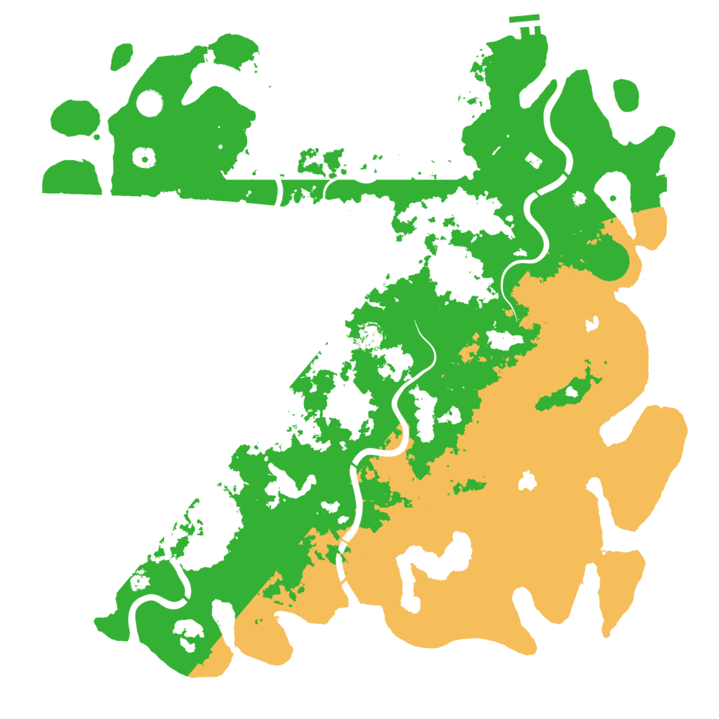 Biome Rust Map: Procedural Map, Size: 4776, Seed: 19771985