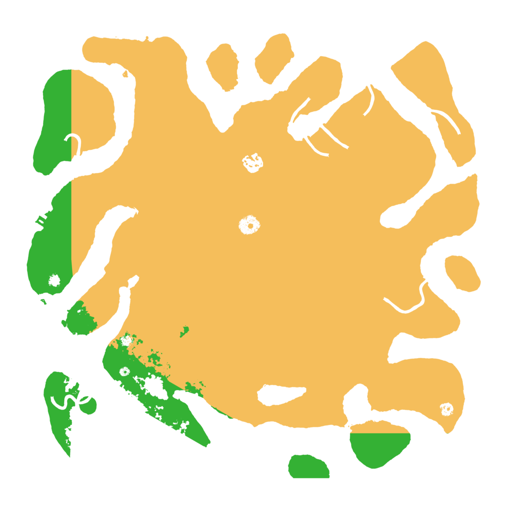 Biome Rust Map: Procedural Map, Size: 4000, Seed: 6507