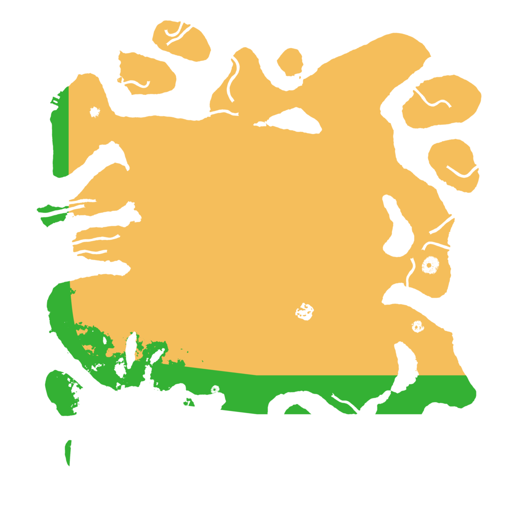 Biome Rust Map: Procedural Map, Size: 4500, Seed: 451475