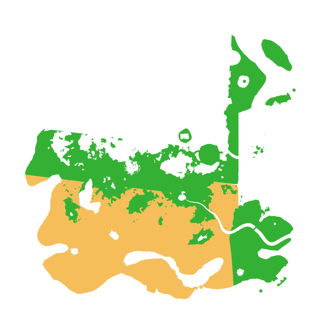 Biome Rust Map: Procedural Map, Size: 4000, Seed: 6787618