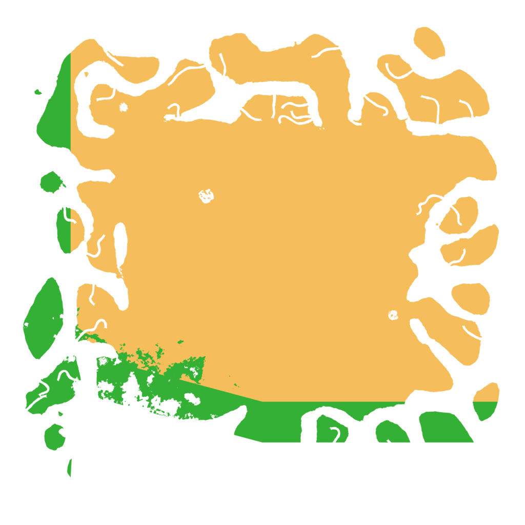 Biome Rust Map: Procedural Map, Size: 5500, Seed: 218463838