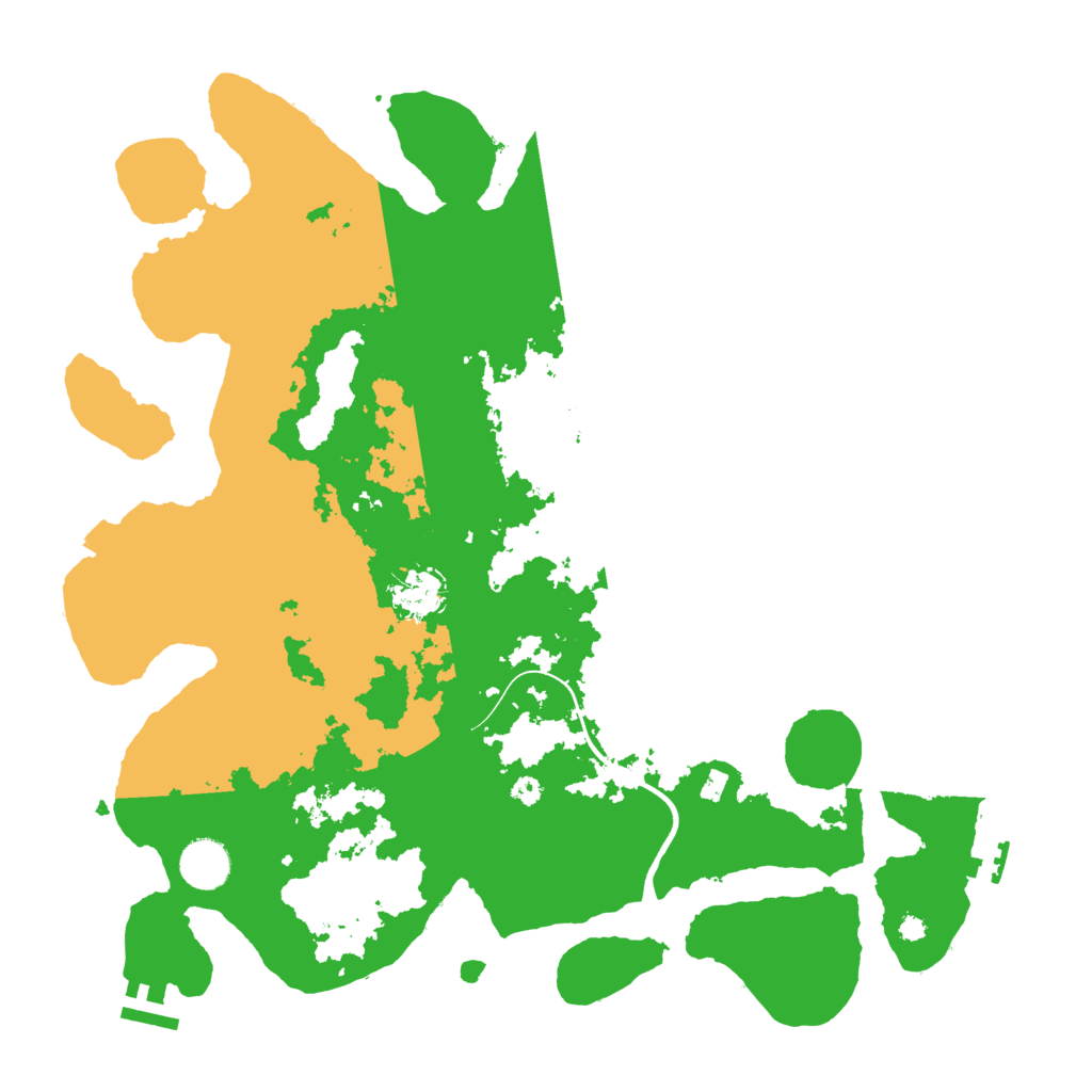 Biome Rust Map: Procedural Map, Size: 3800, Seed: 7092021