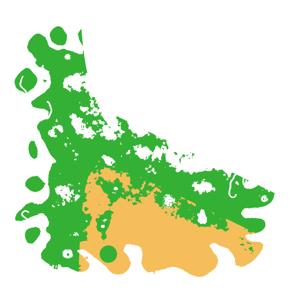 Biome Rust Map: Procedural Map, Size: 4500, Seed: 43194