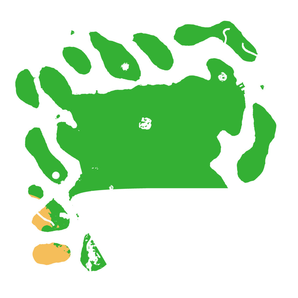 Biome Rust Map: Procedural Map, Size: 3550, Seed: 322739