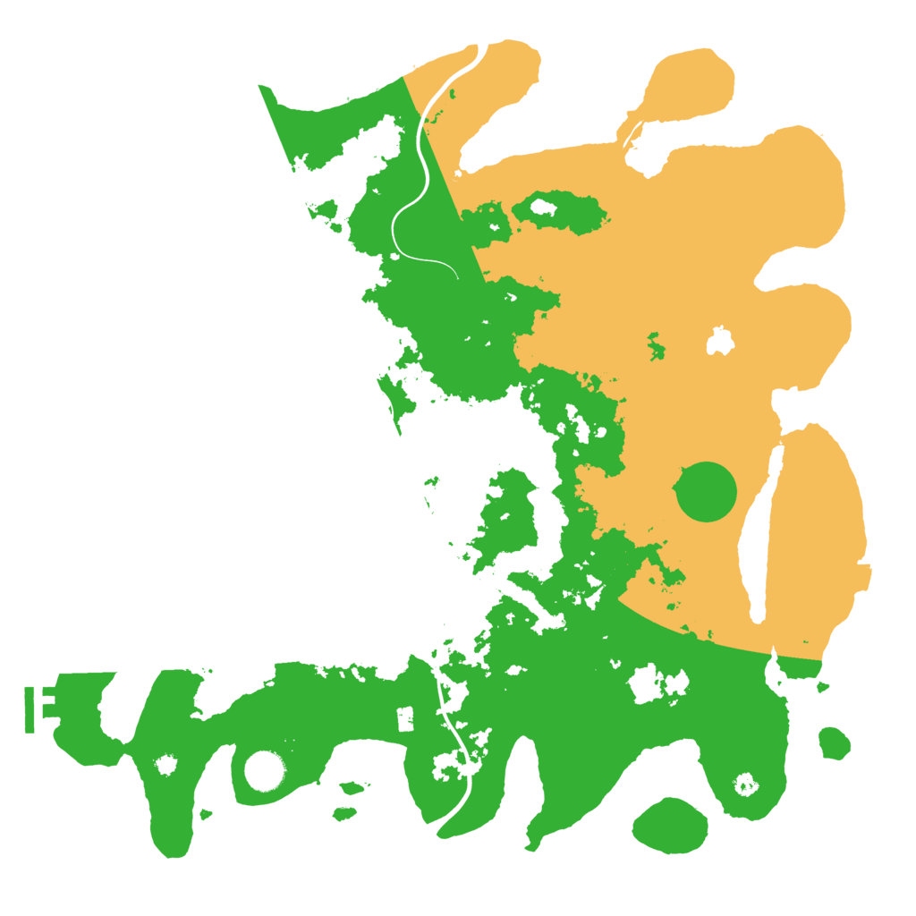 Biome Rust Map: Procedural Map, Size: 4000, Seed: 411277953