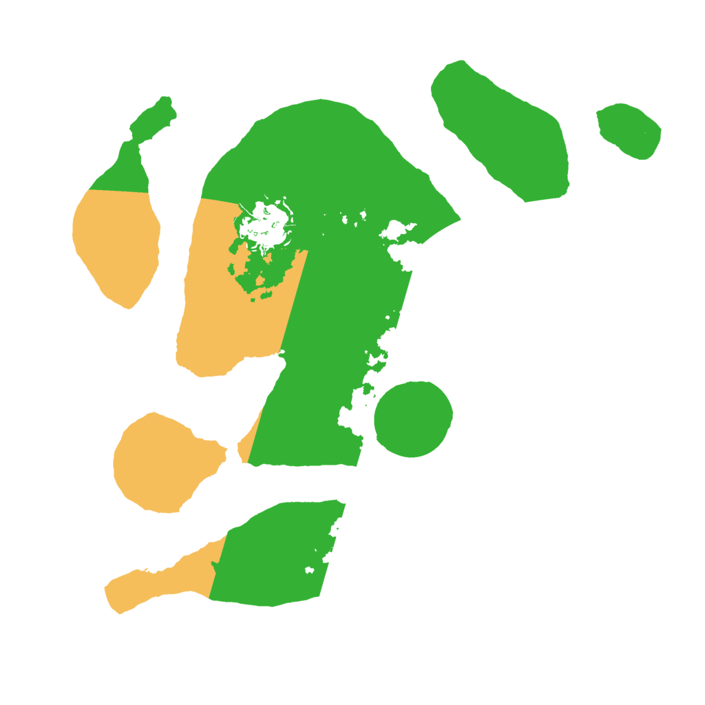 Biome Rust Map: Barren, Size: 2500, Seed: 42344