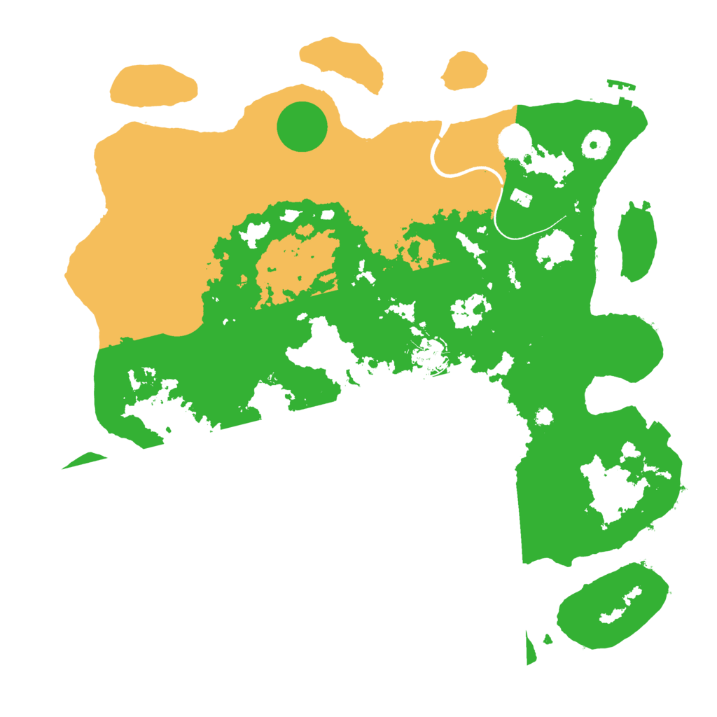 Biome Rust Map: Procedural Map, Size: 3750, Seed: 1517855996