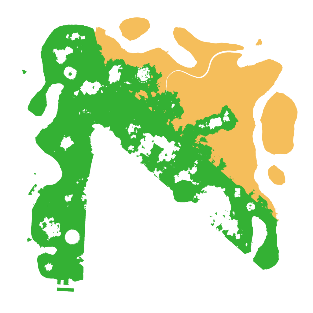 Biome Rust Map: Procedural Map, Size: 3750, Seed: 638078273