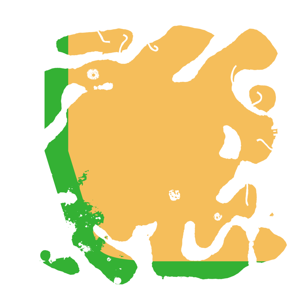 Biome Rust Map: Procedural Map, Size: 3950, Seed: 2092047614