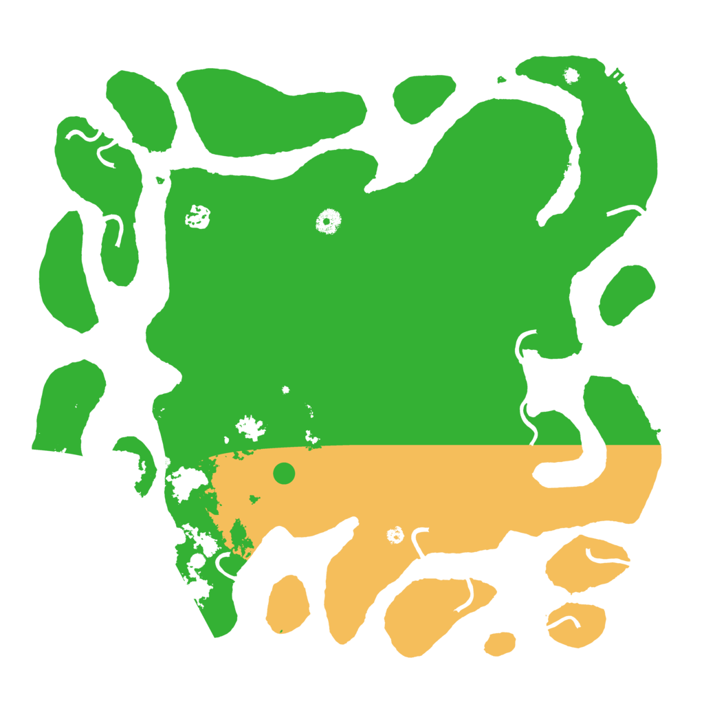 Biome Rust Map: Procedural Map, Size: 4250, Seed: 18186