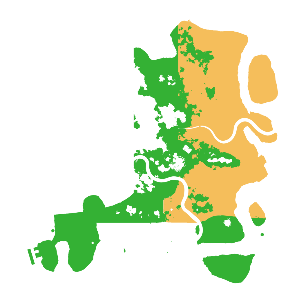 Biome Rust Map: Procedural Map, Size: 3750, Seed: 22792