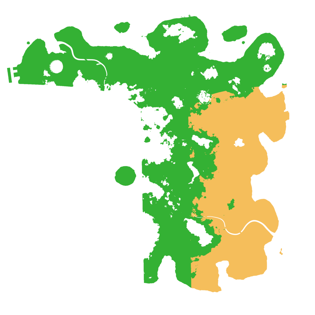 Biome Rust Map: Procedural Map, Size: 4250, Seed: 92468065