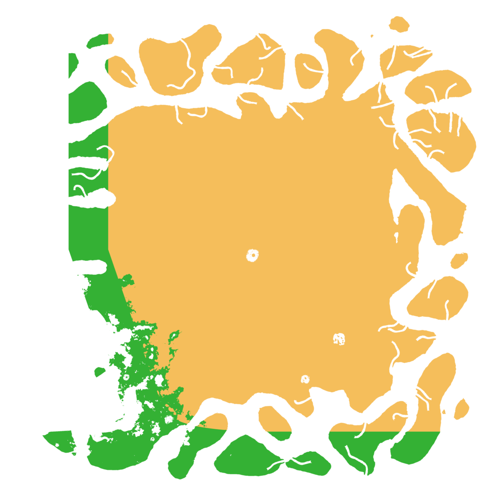 Biome Rust Map: Procedural Map, Size: 6000, Seed: 1881262843