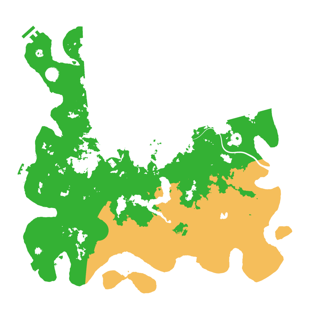 Biome Rust Map: Procedural Map, Size: 4000, Seed: 608859473