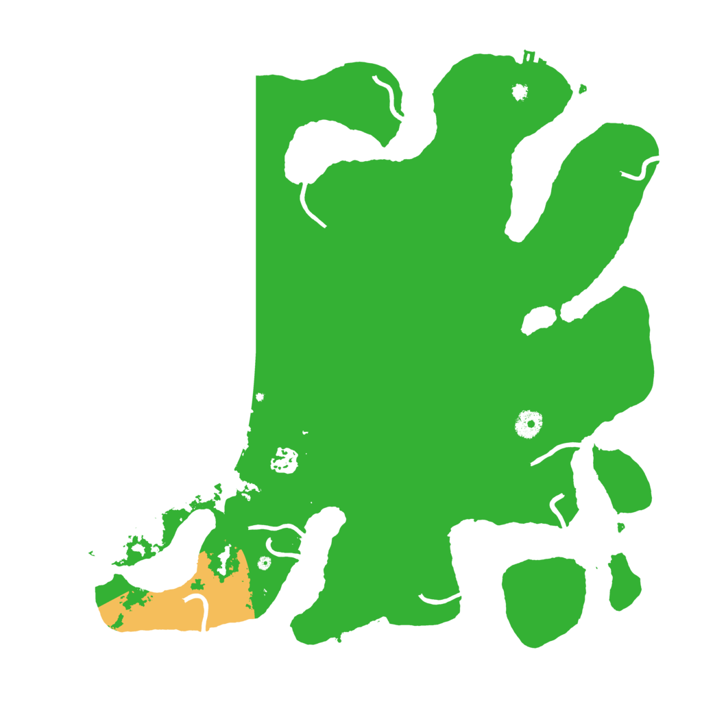 Biome Rust Map: Procedural Map, Size: 3855, Seed: 1106