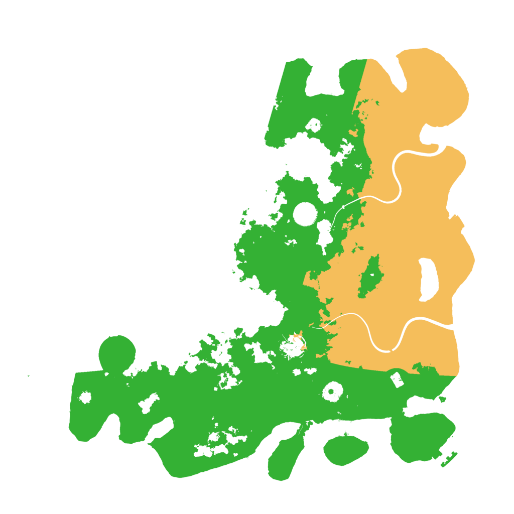 Biome Rust Map: Procedural Map, Size: 3850, Seed: 866834294