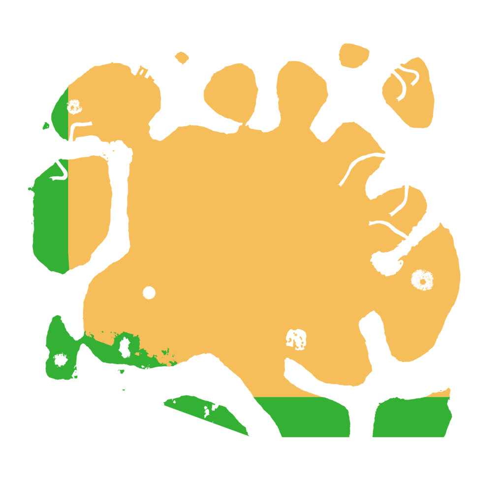 Biome Rust Map: Procedural Map, Size: 3500, Seed: 1873435485