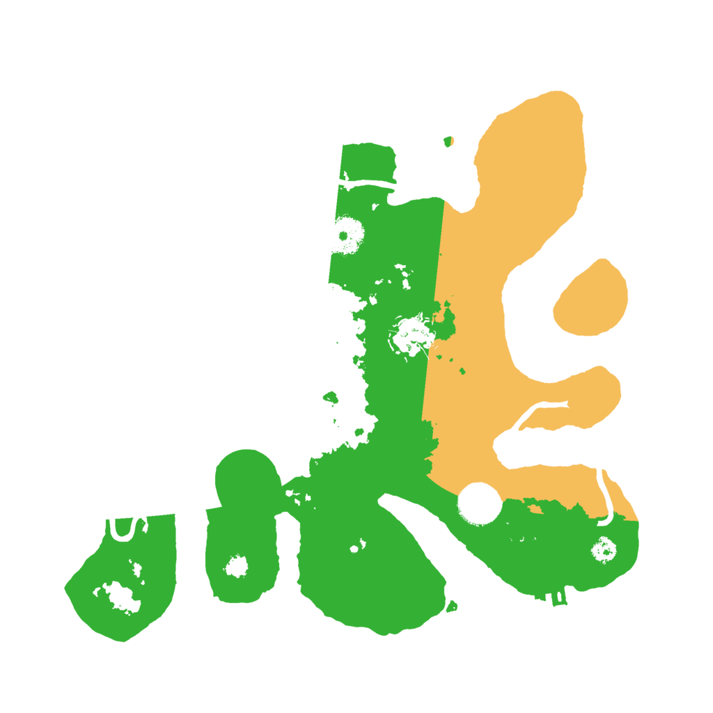 Biome Rust Map: Procedural Map, Size: 3000, Seed: 52091