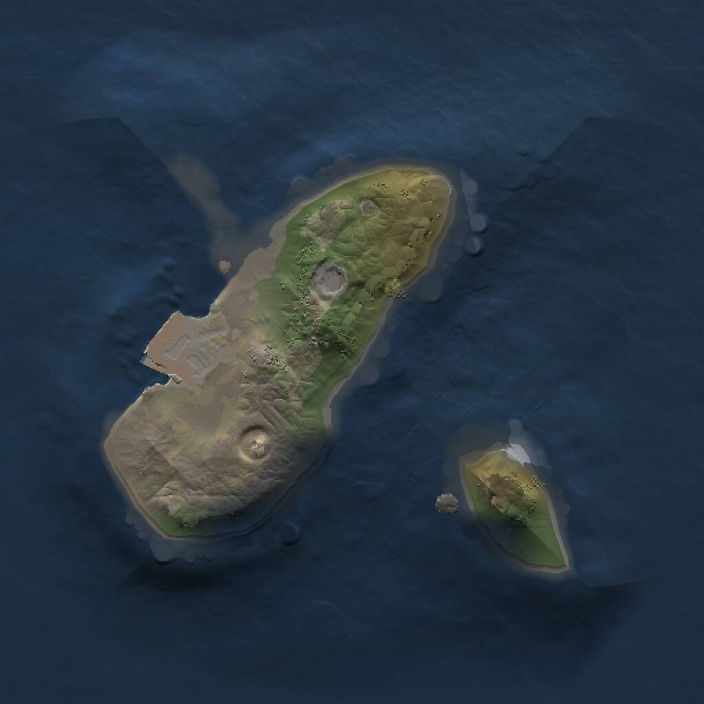 Rust Map: Procedural Map, Size: 1300, Seed: 1504075862, 1 Monuments