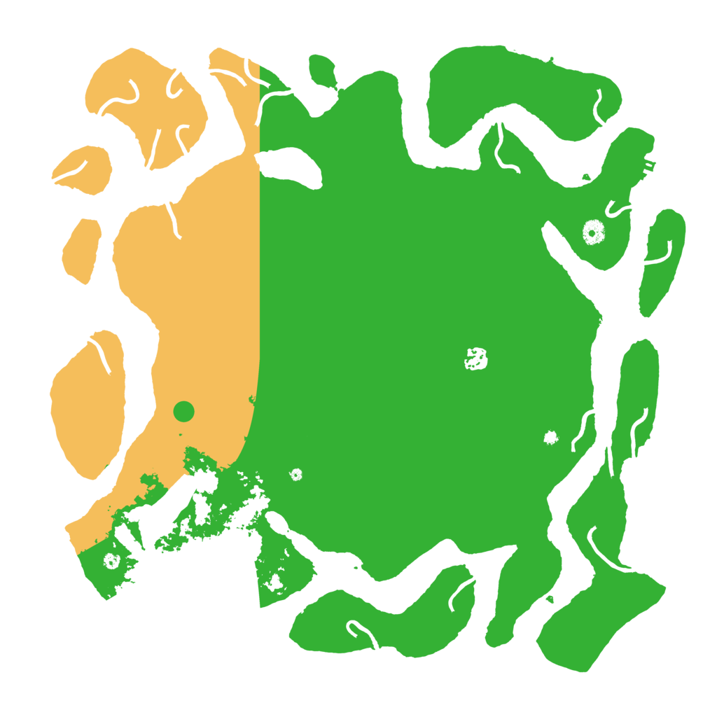 Biome Rust Map: Procedural Map, Size: 4500, Seed: 547694447