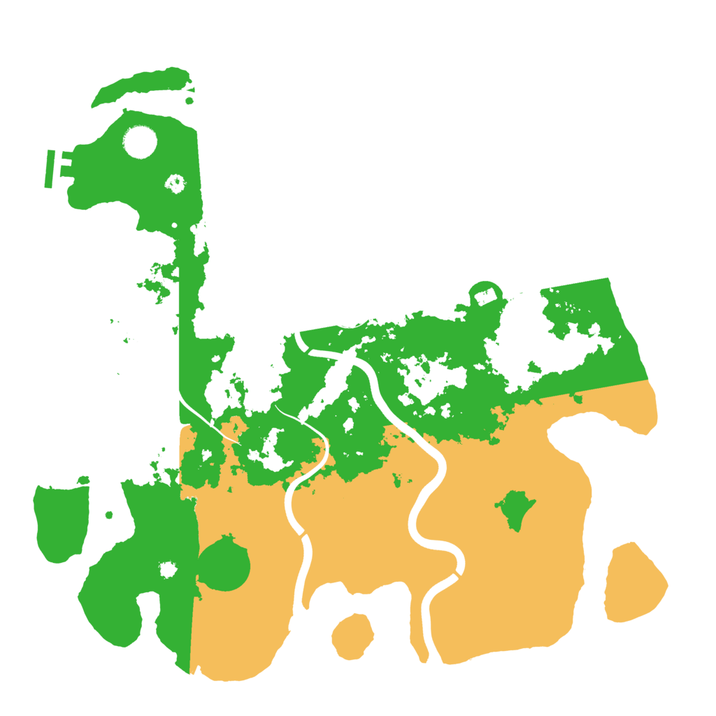 Biome Rust Map: Procedural Map, Size: 3801, Seed: 103