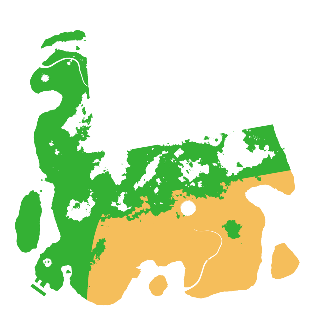 Biome Rust Map: Procedural Map, Size: 3801, Seed: 103
