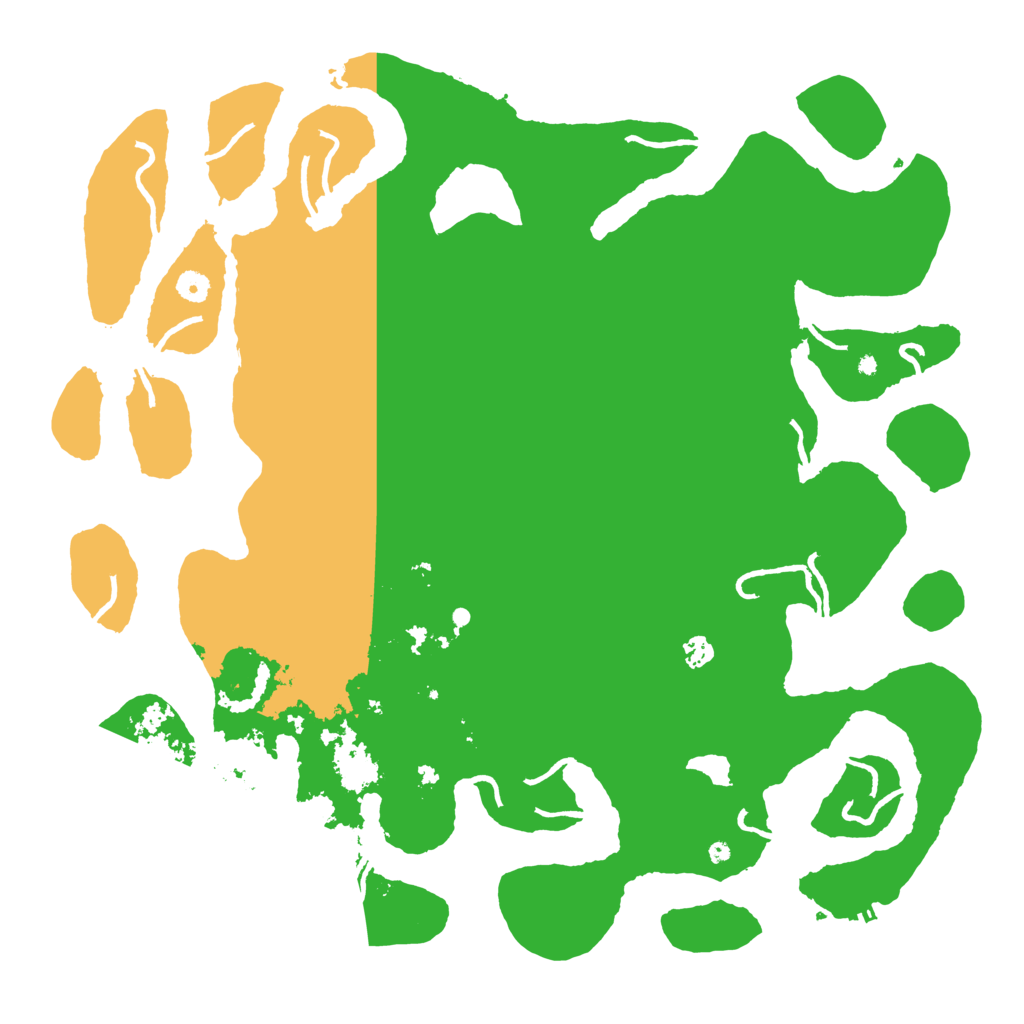 Biome Rust Map: Procedural Map, Size: 5000, Seed: 81491910